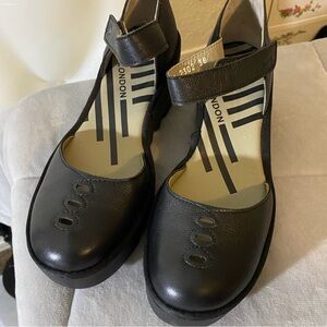 Fly London Black Heels